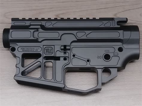 Skeletonized Ar 15 Receiver Set Billet Raw Adr Tactical Llc