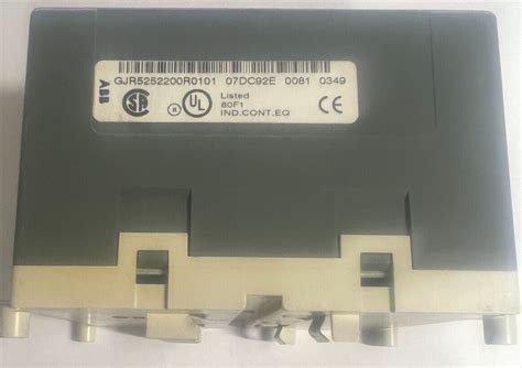 Abb Gjr R Dc Configurable Digital I O Module