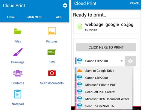 Learn New Things How To Print From Any Printer In Android Phone No Wi Fi Printer