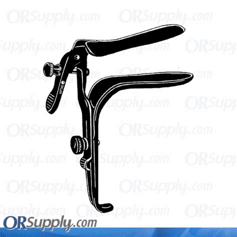 Surgical Instruments Sklar Black Freeway Graves Vaginal Speculum 4 X