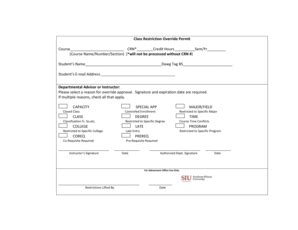 Fillable Online Ehs Siu Override Request Form Ehs Siu Fax Email Print