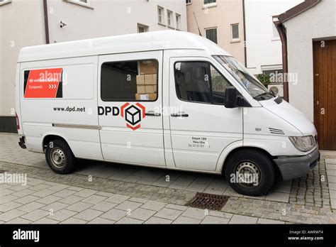 A Pickup Of The Dpd Parcel Service Stock Photo Alamy