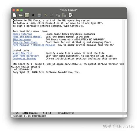 Emacs 入门（一）—— 安装和基本操作 知乎