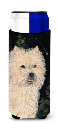 Carolines Treasures Ss8502muk Starry Night Cairn Terrier Ultra Hugger For Slim Slim Can Fry’s