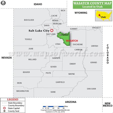 Wasatch County Map - Dolly Gabrila