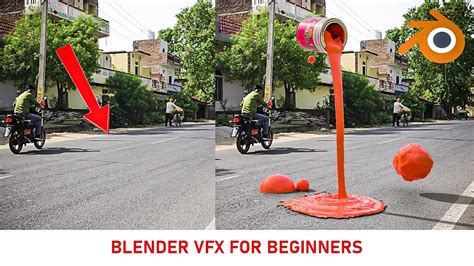 Yes Your First Vfx Using Blender Blender Tutorial For Beginners