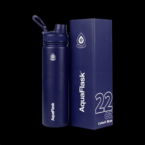 Aquaflask Cobalt Blue Oz Oz Oz Wide Mouth With Cap Lid Vacuum