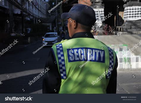 security guard indonesia images stock  vectors
