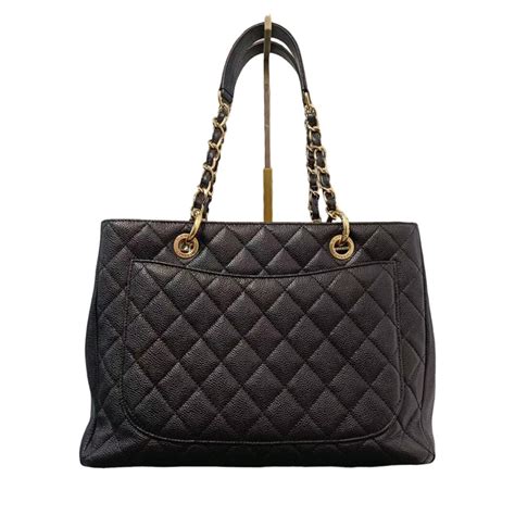 Grand Shopping Tote Gst Caviar Black Ghw Bag Religion