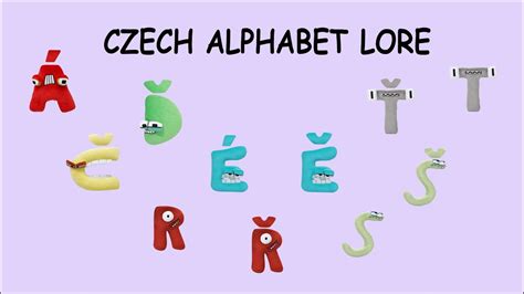 Czech Alphabet Lore Plush Song YouTube