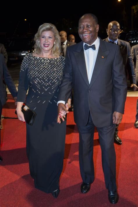 Photo : Exclusif - Alassane Ouattara et sa femme Dominique - Dîner de ...