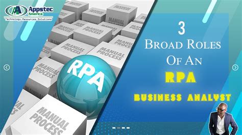 EPISODE 36 Three 3 Broad Roles Of An RPA Business Analyst YouTube