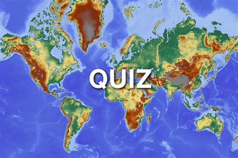 Quiz Arcytrudny Quiz Geograficzny Nie Wiesz Jakie Miasta Znajduj