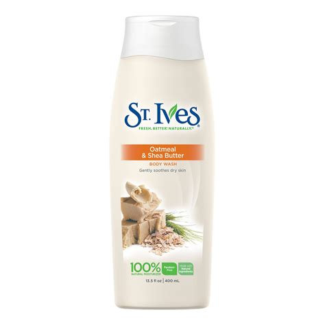 Stives Body Wash Oatmeal And Shea Butter 400ml Glomarklk