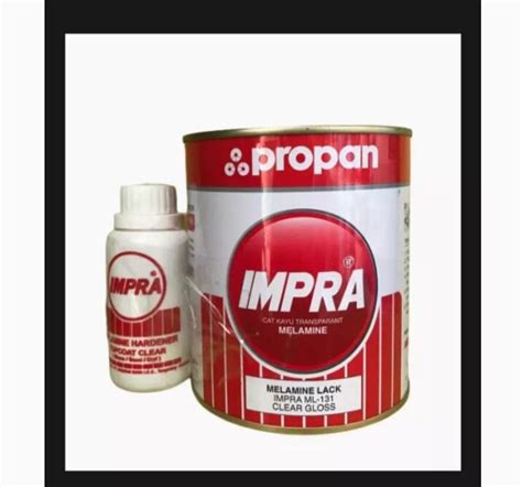 Clear Glos Propan Impra Clear Anti Gores Obat Lazada Indonesia