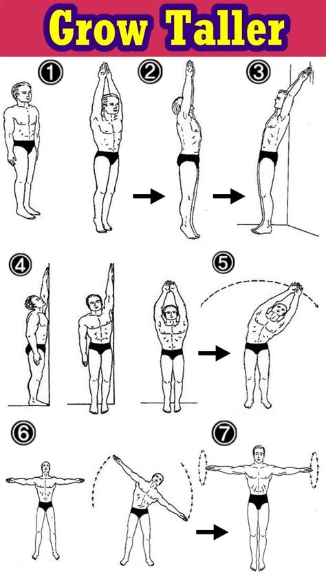 Pin By Tim Humphrey On My Plans How To Grow Taller Taller Exercises