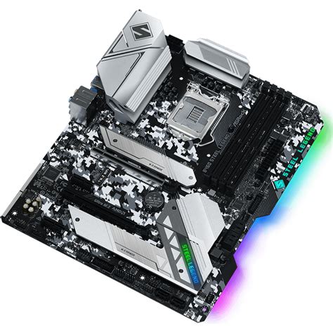 Placa M E Asrock B Steel Legend Chipset B Intel Lga Atx Ddr