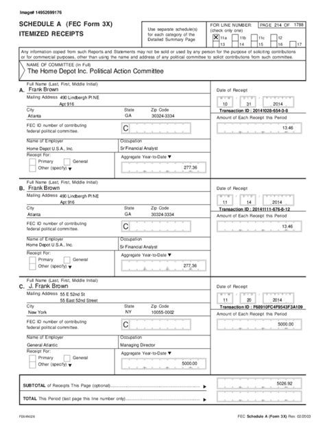 Fillable Online Docquery Fec Gov Pdf Report Of Receipts Fec And