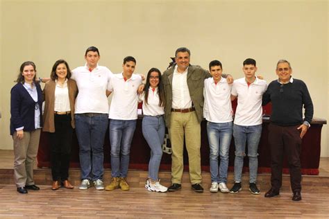 El Alcalde Recibe A Los Alumnos Del Sagrado Coraz N Finalistas Del