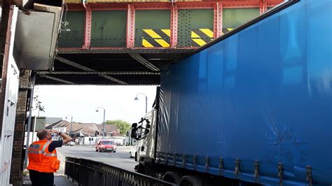 Lorry Crashes Into Railway Bridge In Strood Town Centre