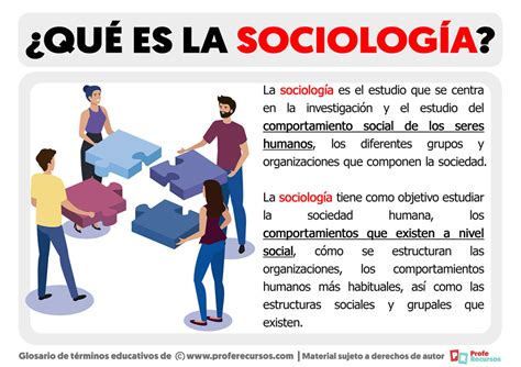 Qué es la Sociología Definición de Sociología