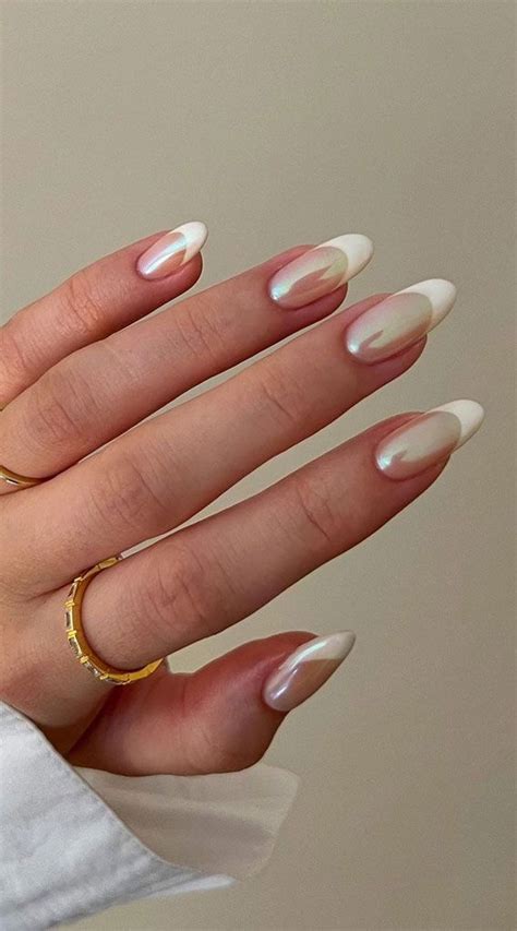 40 Stylish French Tip Nails For Any Nail Shape Hailey Bieber Glazed