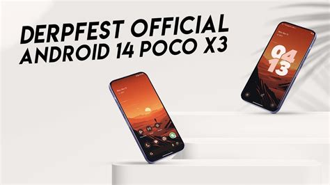 Derpfest Official Android Update For Poco X Nfc What S New Youtube