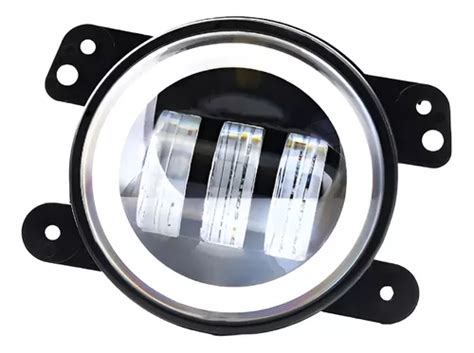 Faros Niebla Led Aro Angel Blanco Se Puede Adaptar En Durango 2007 2008