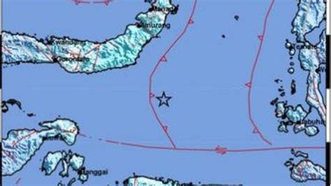 Bmkg Gempa Magnitudo 6 Di Teluk Tomini Akibat Deformasi Lempeng Laut