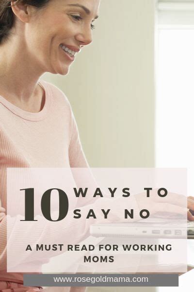 Time Management Tip: 10 Ways to Say No - The Savvy Working Mom