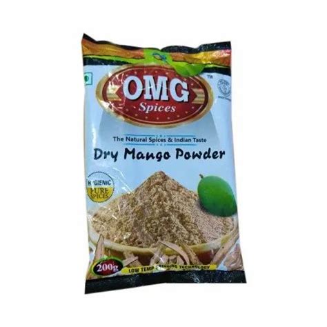 OMG Spices Dry Mango Powder Packaging Type Packet Packaging Size