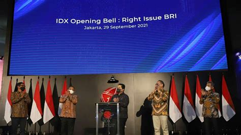 Saham BBRI Naik 61 5 Kali Lipat Sejak IPO Erick Thohir Bukti BUMN Mampu