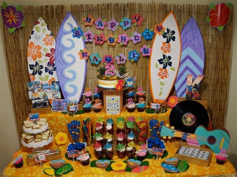 Lilo And Stitch Luau Birthday Party Ideas Photo 1 Of 56 Luau Birthday Party Luau Birthday