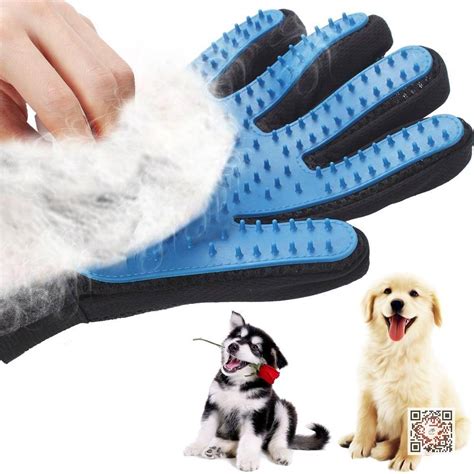 Best Pet Grooming Gloves For Cats And Dogs 4.20g - KDBazar