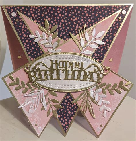 Tri Fold Cards Fancy Fold Cards Folded Cards Card Crafts Paper