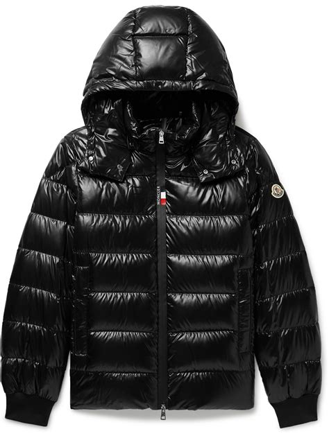 Moncler Cuvellier Quilted Shell Down Jacket Black Moncler