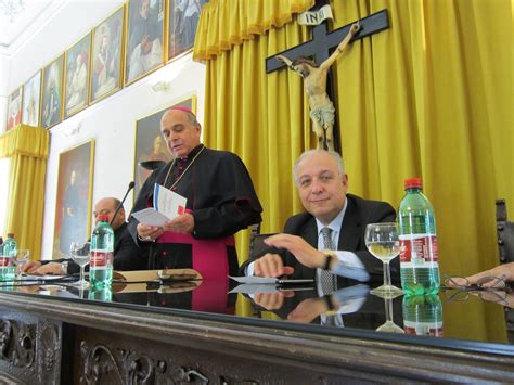 Sant Agata Con Il Cardinale Sepe Candelora D Oro A Luigi Maina Live