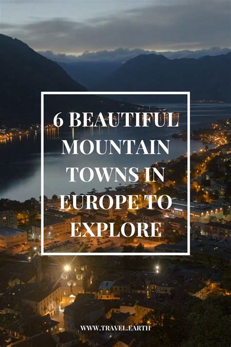 12 Of The Most Beautiful Mountain Towns In Europe Artofit