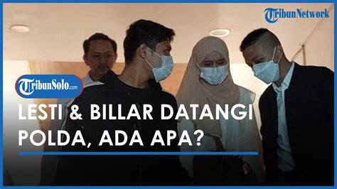 Rizky Billar Dan Lesti Kejora Keluar Dari Polda Metro Jaya Jelang