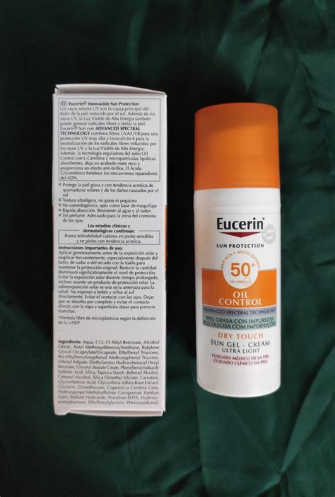 Eucerin Oil Control Dry Touch Gel Cream Ultra Light SPF50 50ml Euro