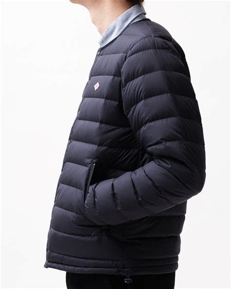 Norse Store Shipping Worldwide Danton Inner Down Crewneck Jacket Navy