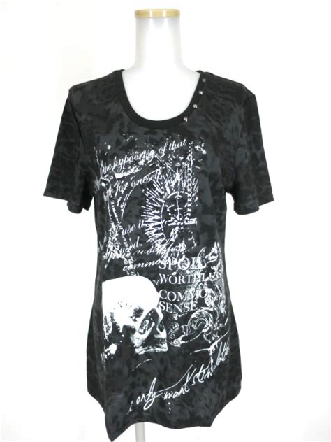 SEX POT SENSE BLACK LEOPARD STUDS カットソー 高価買取ならTokyo Alice ゴシックロリータパンクデザイナーズブランド買取販売
