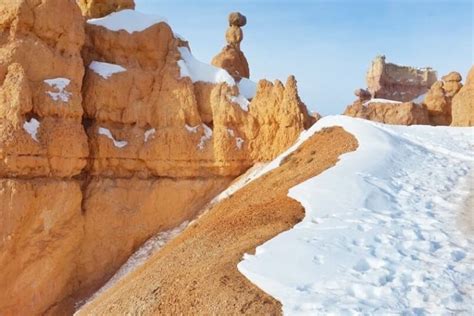 Queens Garden Trail from Sunrise Point in winter PHOTOS Bryce Canyon ...