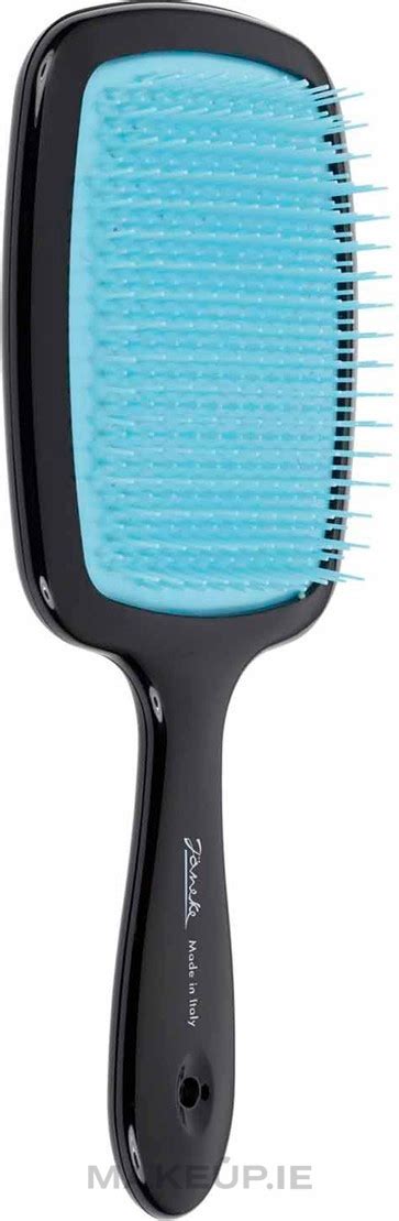 Janeke Superbrush Hair Brush Black Blue Makeup Ie