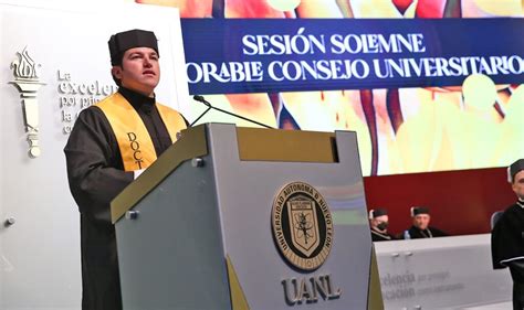 Recibe Samuel Garc A Doctorado De La Uanl Lcr Noticias