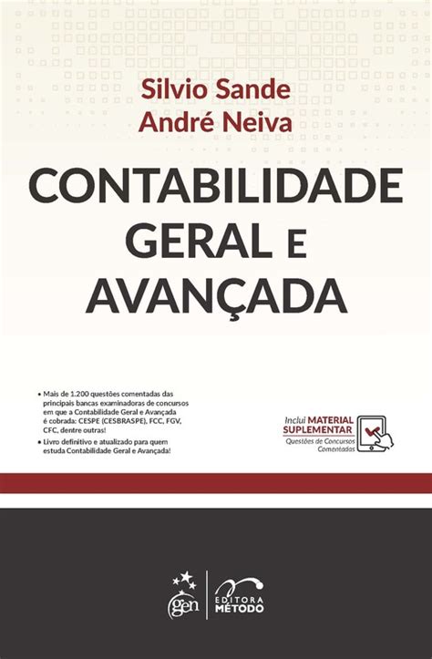 Livro Contabilidade Geral E Avan Ada Edi O