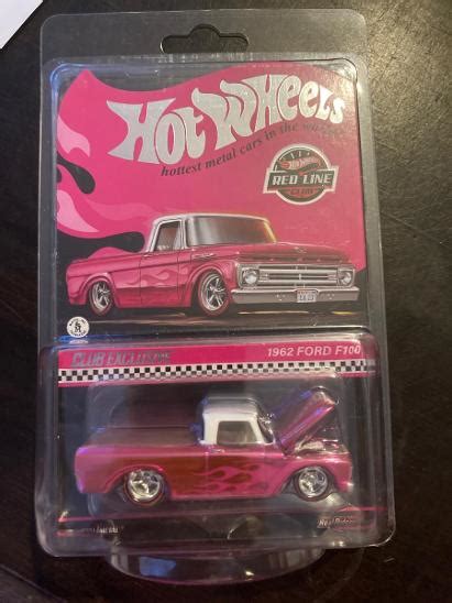 Hot Wheels Rlc 1962 Ford F100 Pink Aukro