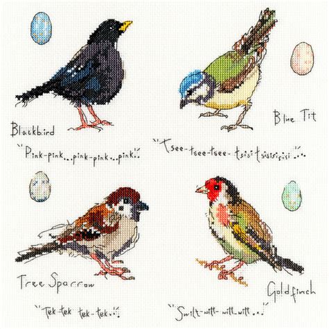 Garden Birds 2 Cross Stitch Kit Only £27 90