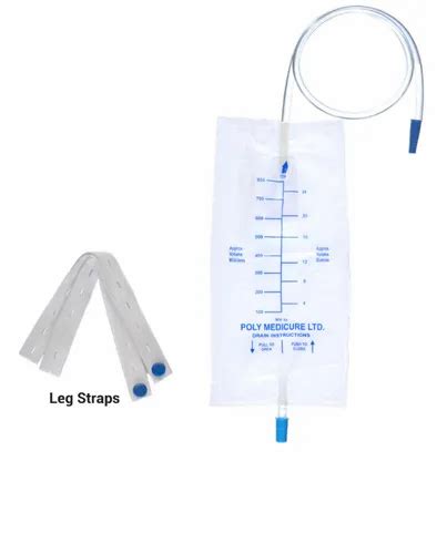 Pvc Polymed Leg Urine Collection Bag For Hospital Clinic At Best Price