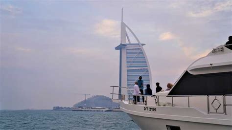 Dubai Marina Yacht Cruise With Breakfast Lunch Or Dinner GetYourGuide